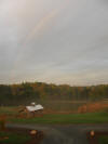 Rainbow at Divine Llama Farm Oct 2009
